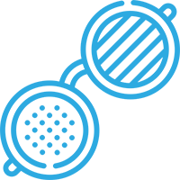 Różnorodne barwienia soczewek